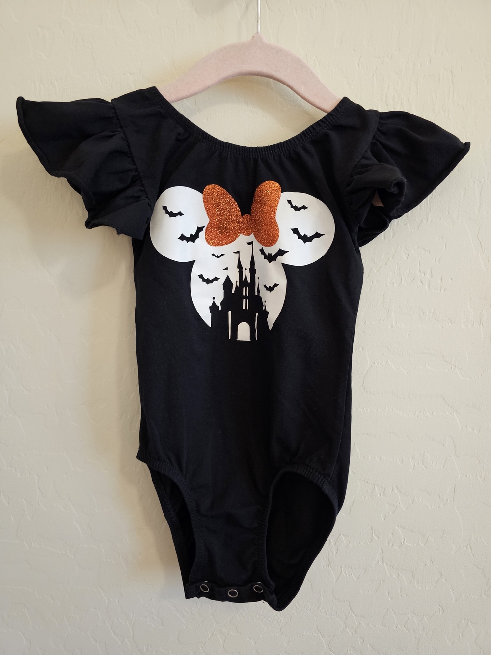 Mama & Addy's Halloween Minnie Mouse Castle 3T